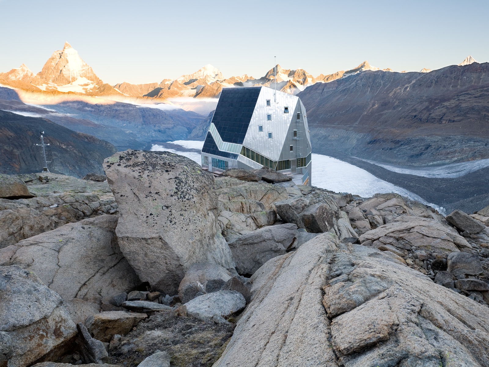 The New Monte Rosa Hut